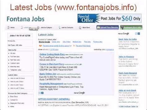 The low-stress way to find your next part time job opportunity is on SimplyHired. . Jobs in fontana